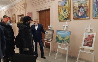 Сегодня состоялось официальное открытие выставки &laquo;Царицын-Сталинград-Волгоград&raquo;