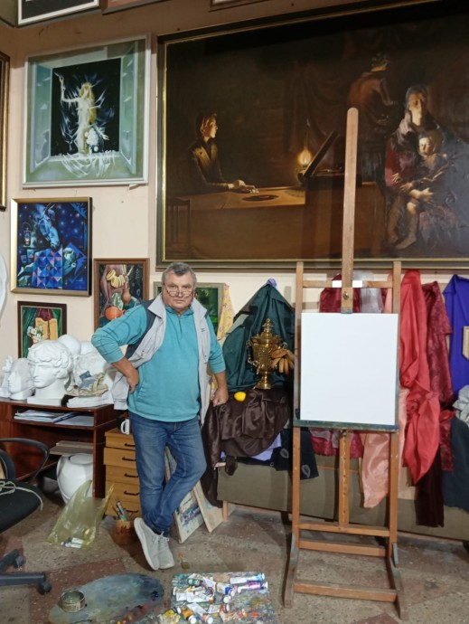 Встреча по профессиональной ориентации в мастерской Андрея Петровича Выстропова Встреча по профессиональной ориентации в мастерской Андрея Петровича Выстропова