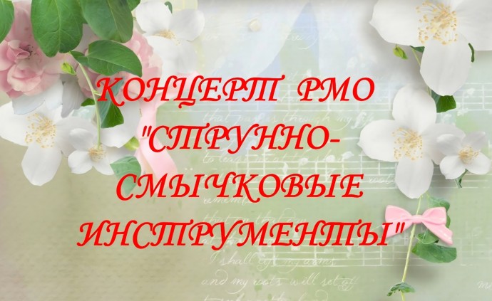 РМО "Струнно-смычковые инструменты"